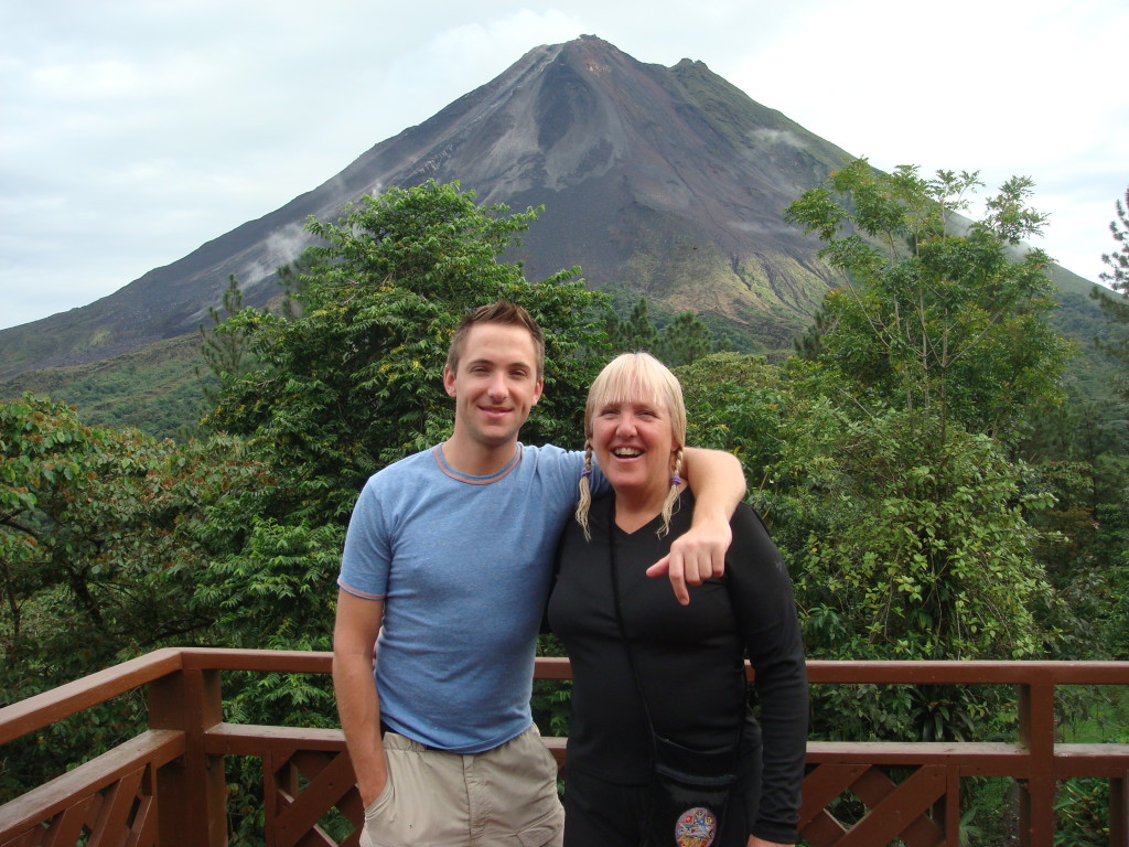 Brian and I in Costa Rica